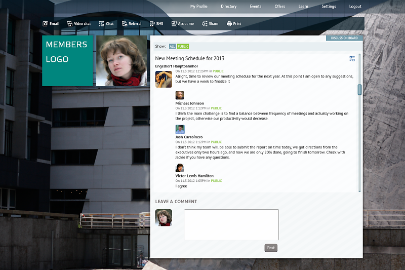 community-project-Discussion-page.png - Daniil Alexandrov – Portfolio